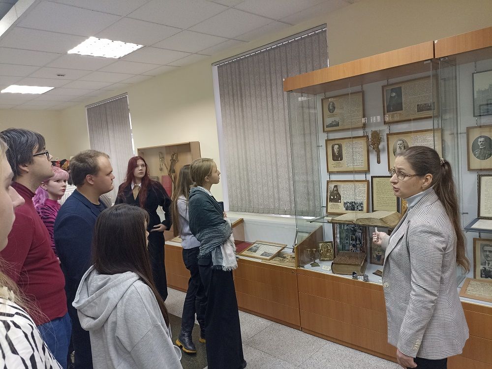 Посещение учебно-научного музея ДВФУ